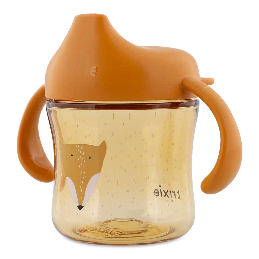 Trixie Baby Tasses et gobelets tasse d’apprentissage Mr. Fox anti-fuite