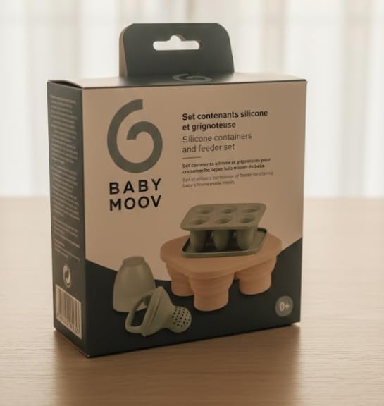 Babymoov Isy / Babybols coffret bacs à glaçons bébé et grignoteuse silicone