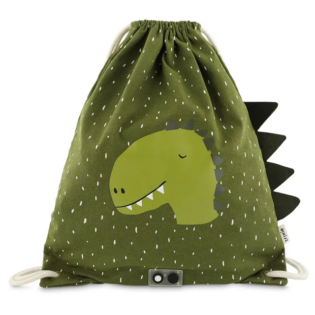 Trixie Baby Sacs à cordon Sac de gym Mr. Dino imperméable