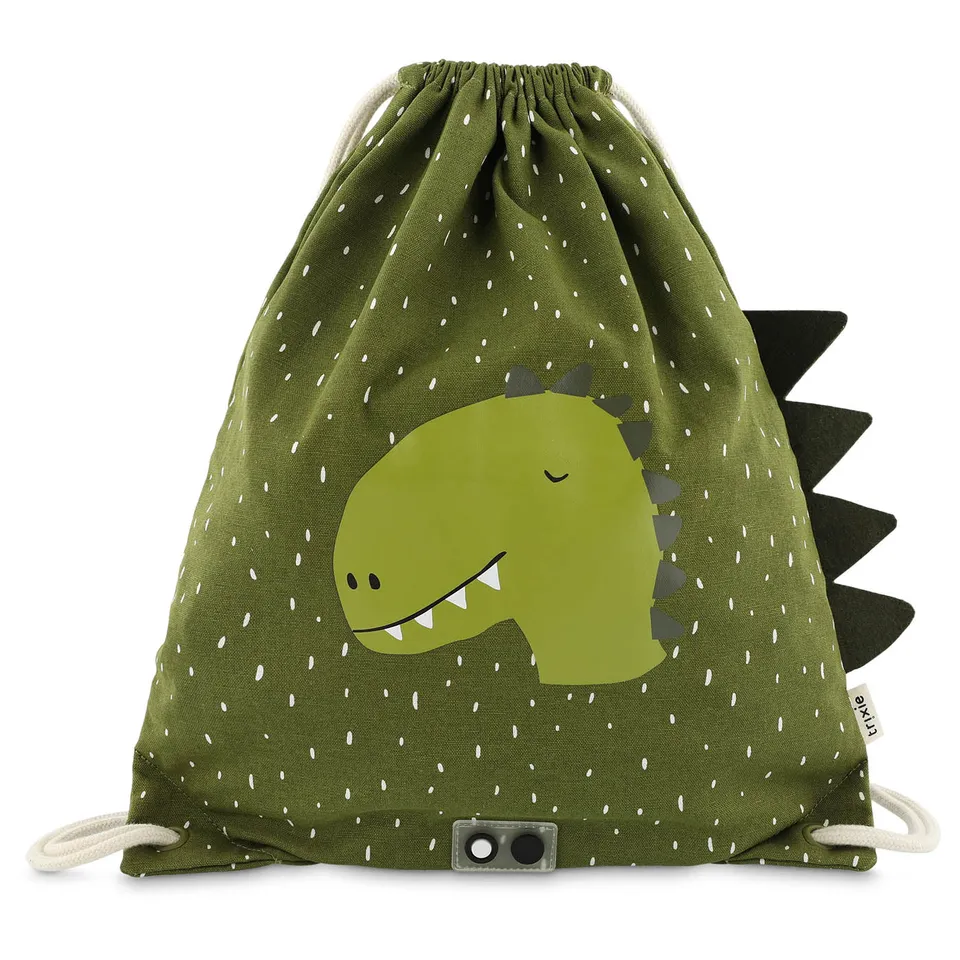 Trixie Baby Sacs à cordon Sac de gym Mr. Dino imperméable