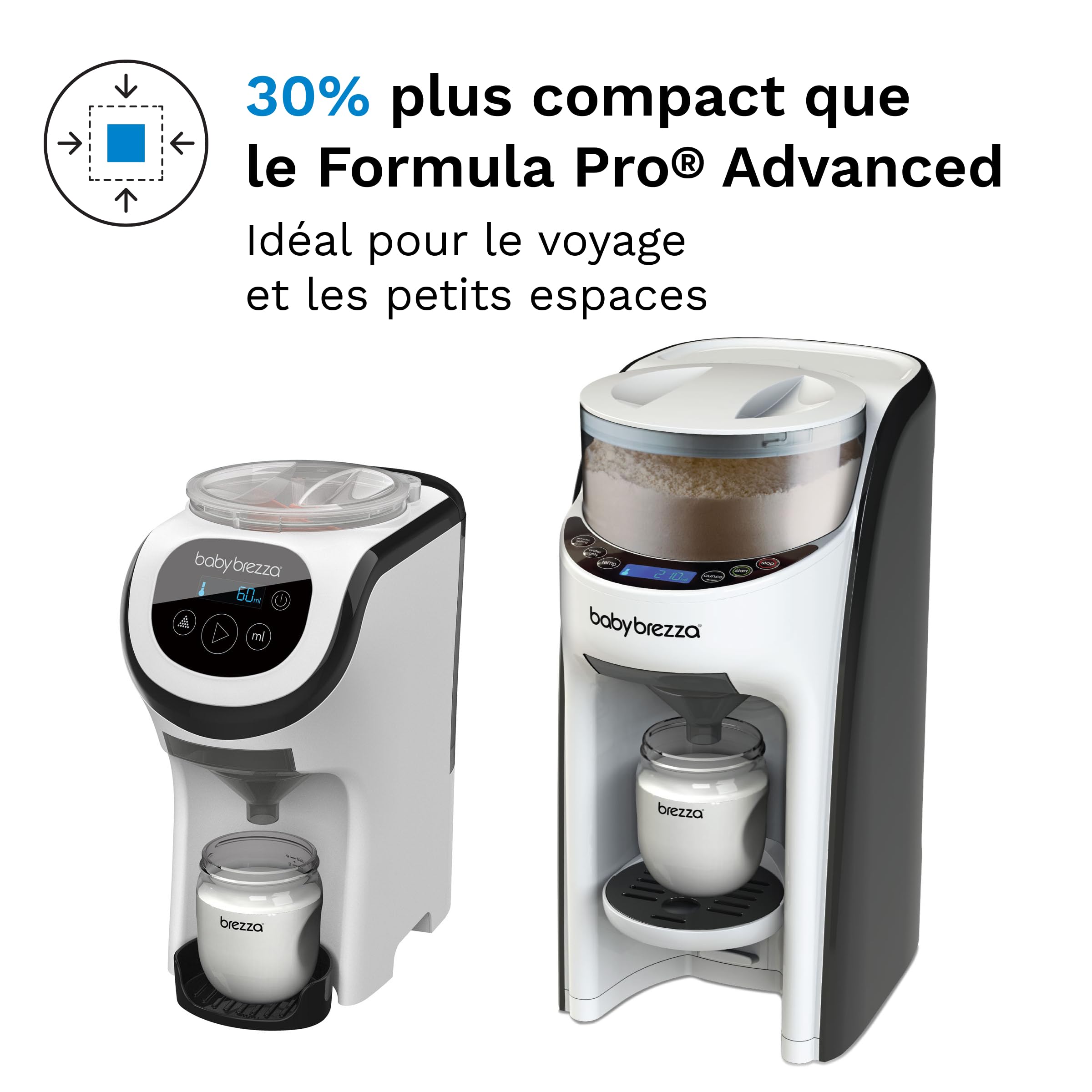 Baby Brezza Formula Pro Mini préparateur de biberons compact