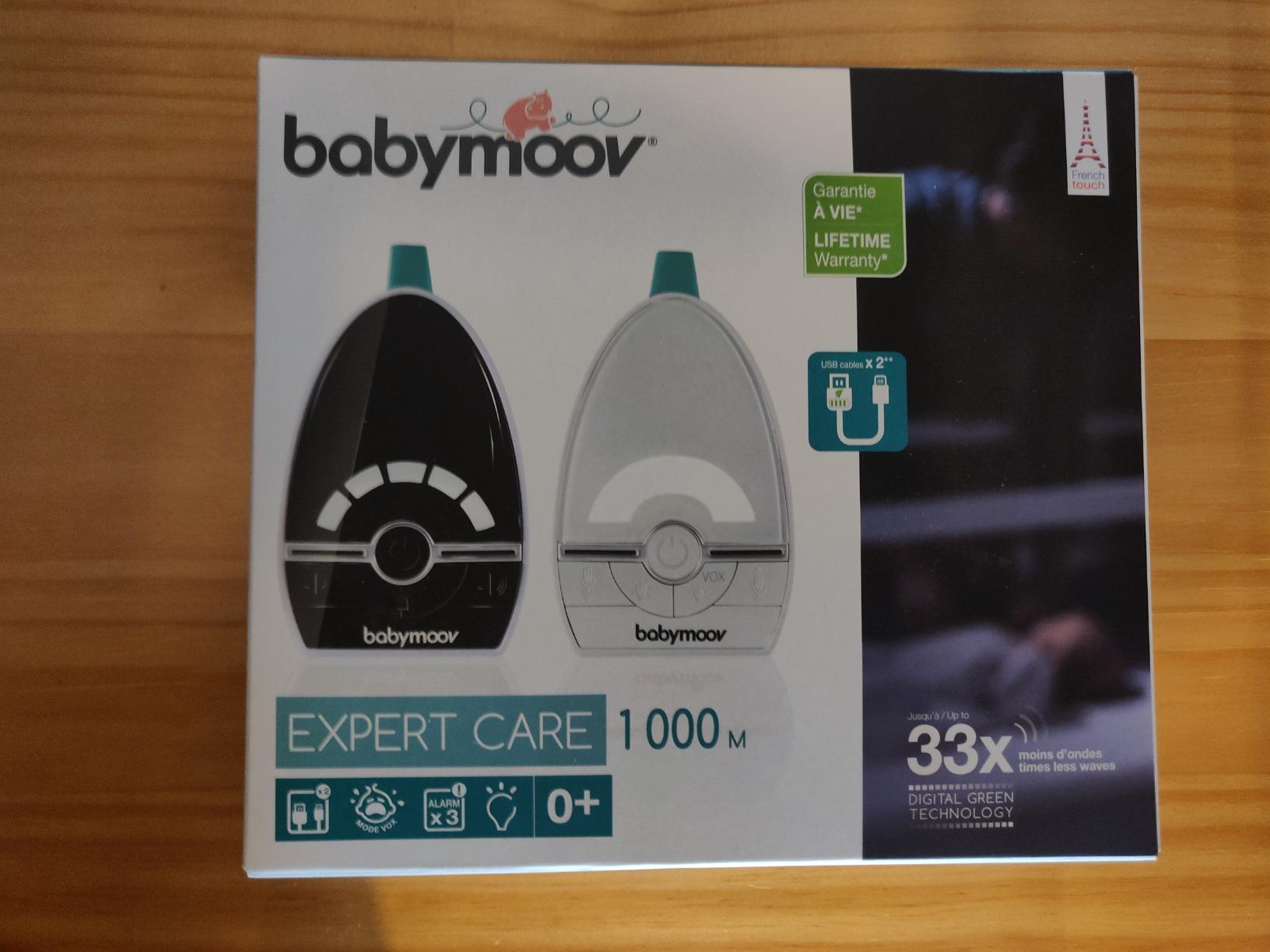 Babymoov YOO Expert Care babyphone audio, portée 1 000 m