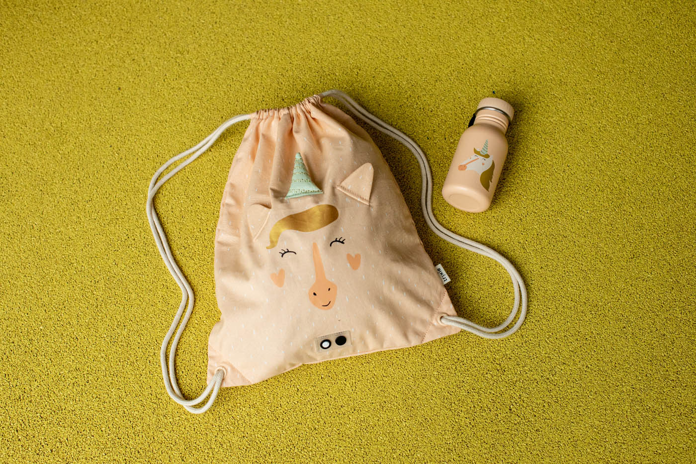 Trixie Baby Mrs. Unicorn gourde 350 ml en acier inoxydable