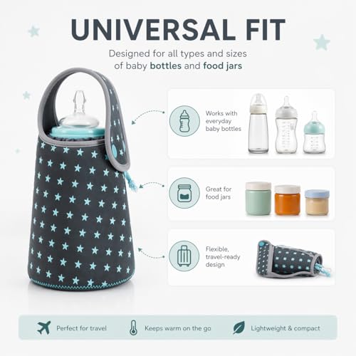 Babymoov Nutribaby Duo Meal chauffe-biberon autonome gris sans électricité