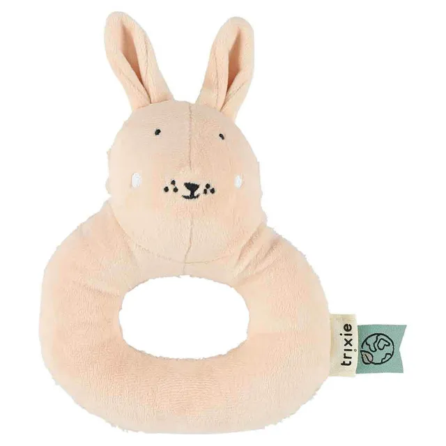Trixie Baby Premiers jouets Hochet Mrs. Rabbit