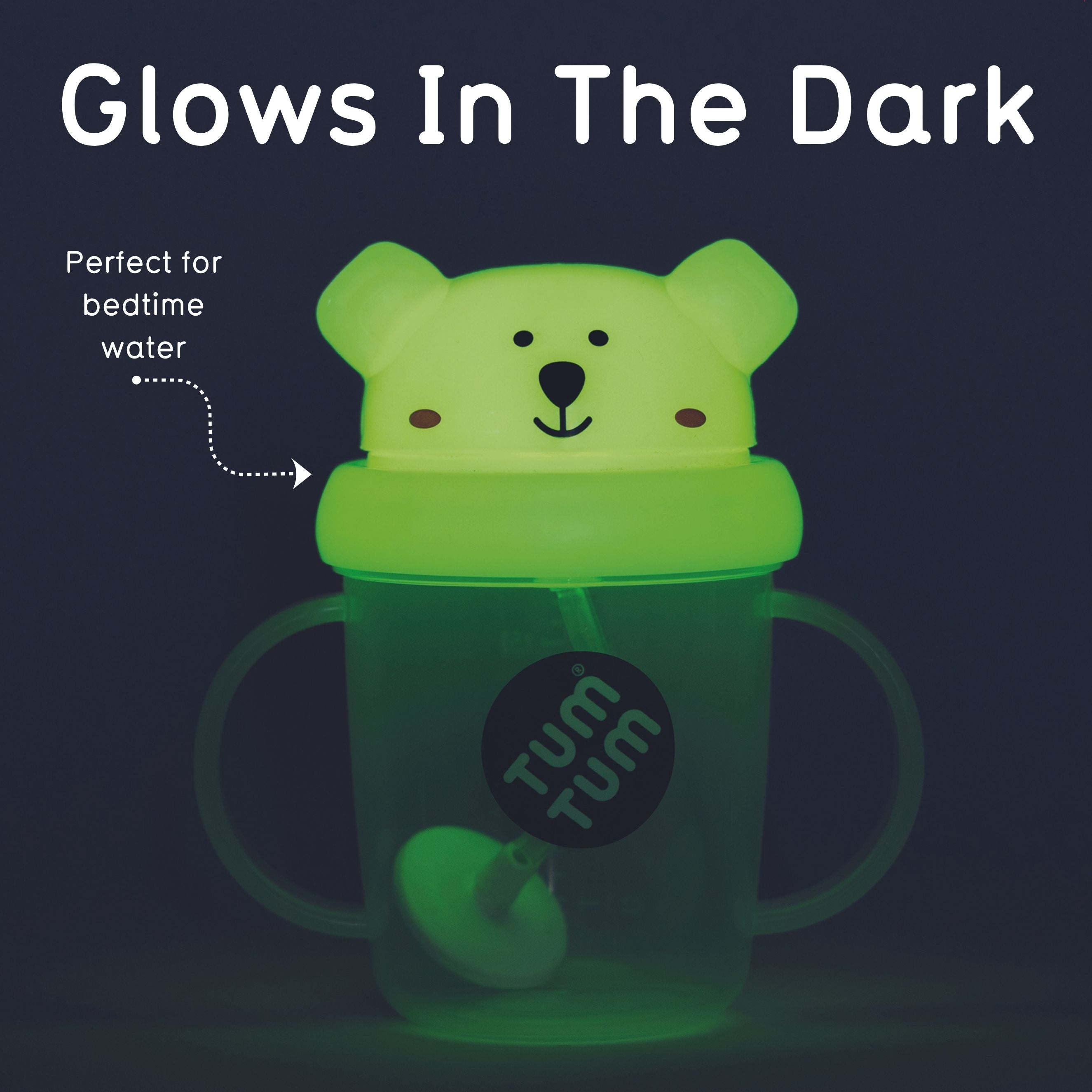 Tum Tum Cups Tippy Up tasse à paille Pete Polar Bear 200 ml