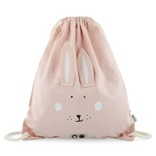 Trixie Baby Sacs à cordon Sac de gym Mrs. Rabbit sac imperméable