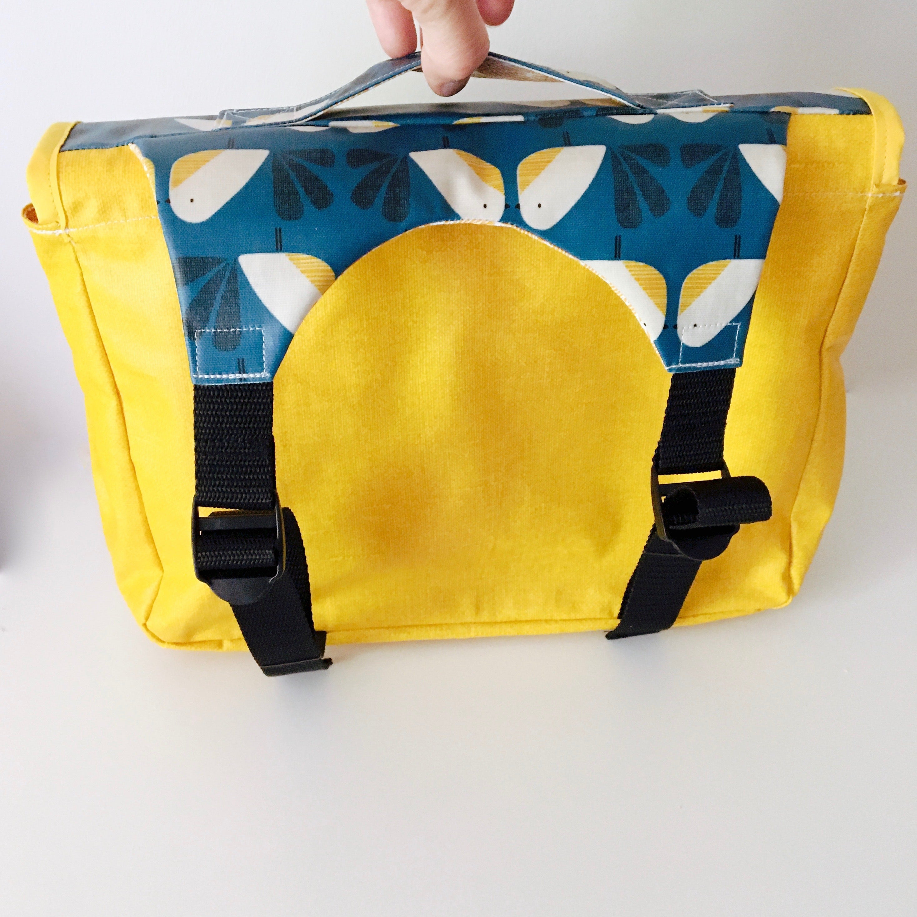 PIOLOU Le Cartable Maternelle léger Jaune Birdy cartable imperméable