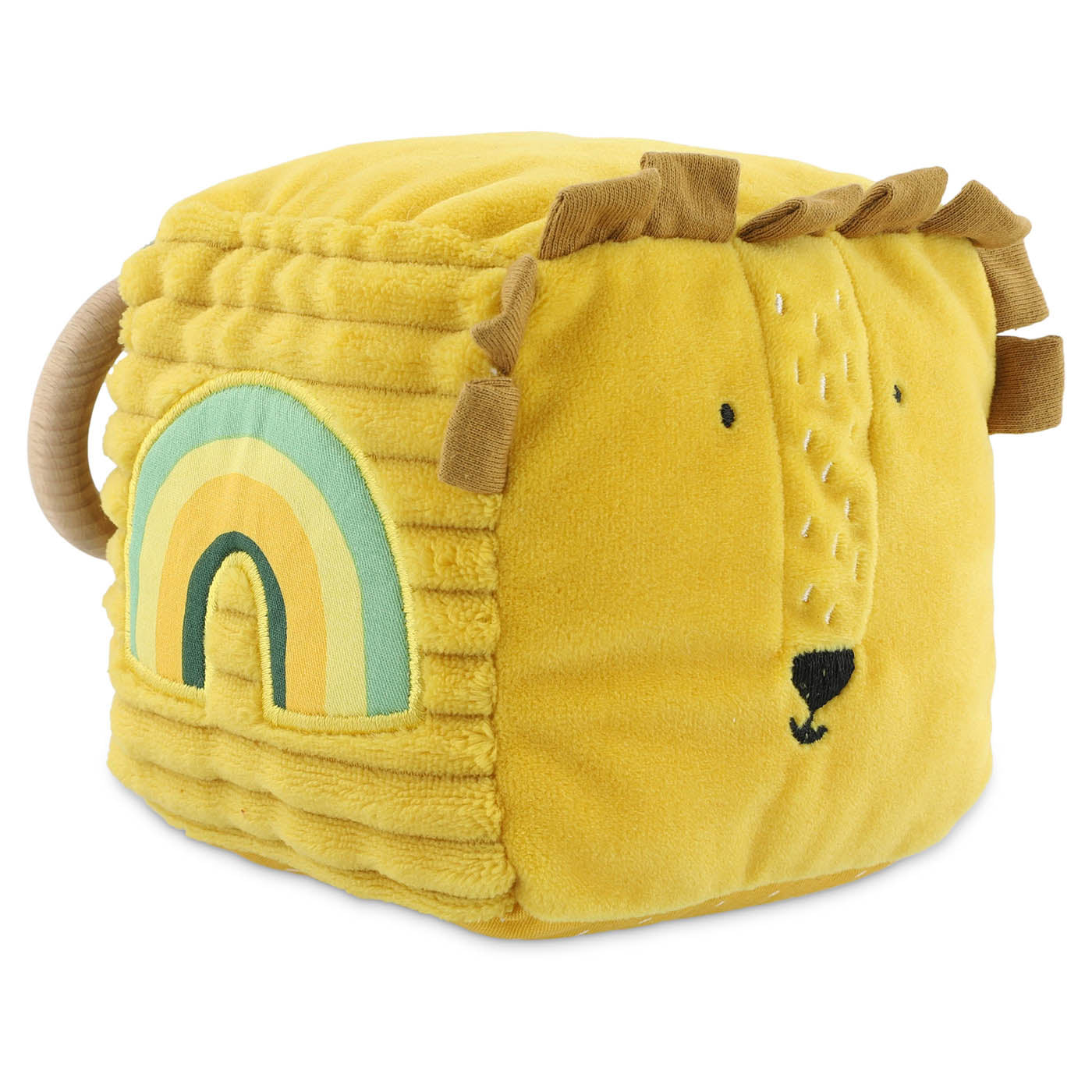 Trixie Baby Jouets d'activités Mr. Lion cube d’activités sensoriel