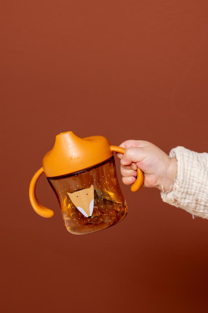 Trixie Baby Tasses et gobelets tasse d’apprentissage Mr. Fox anti-fuite