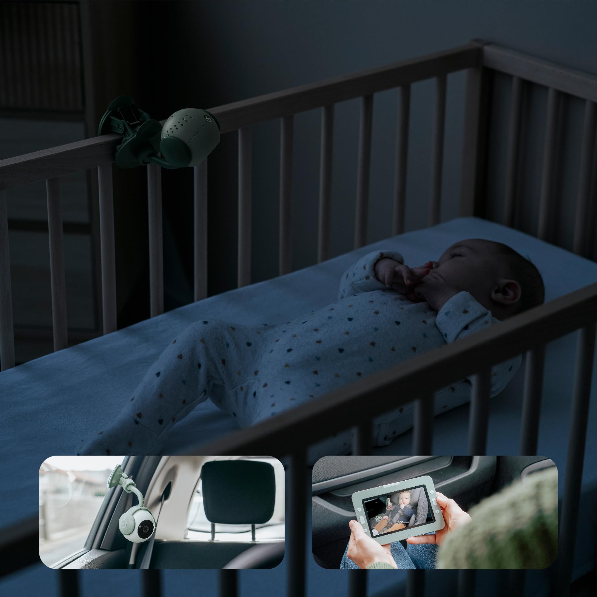 Babymoov YOO Go+ HD caméra additionnelle rechargeable 10 h 8 berceuses