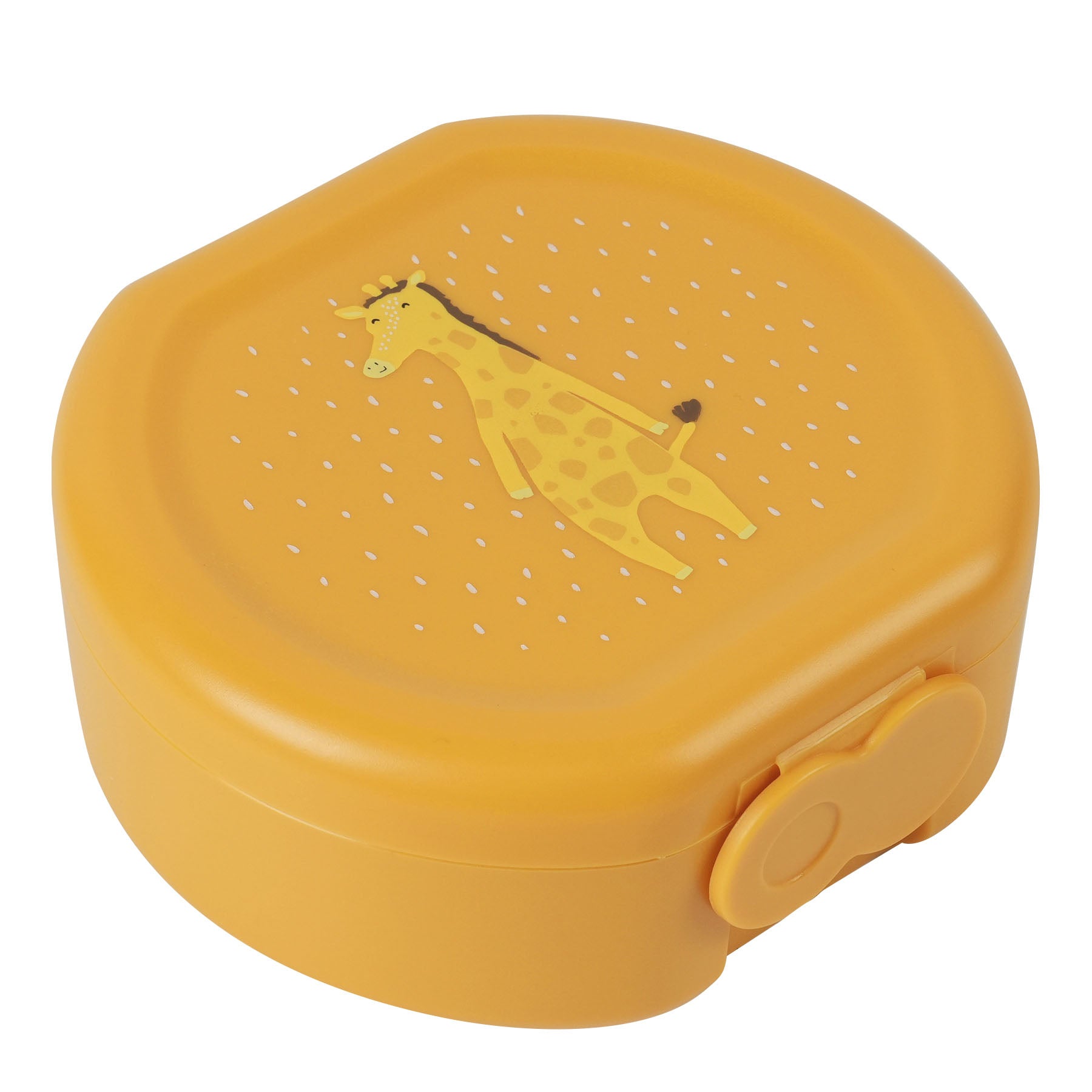 Trixie Baby Boîtes à goûter et boîtes repas Mr. Giraffe boîtes à goûter à clip, lot de 2