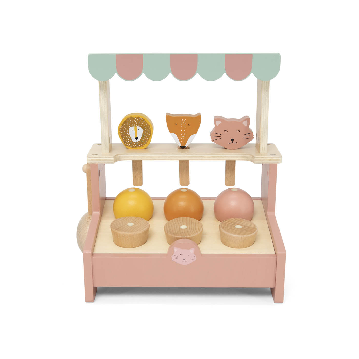 Trixie Baby Jeu symbolique Stand de glaces en bois certifié FSC