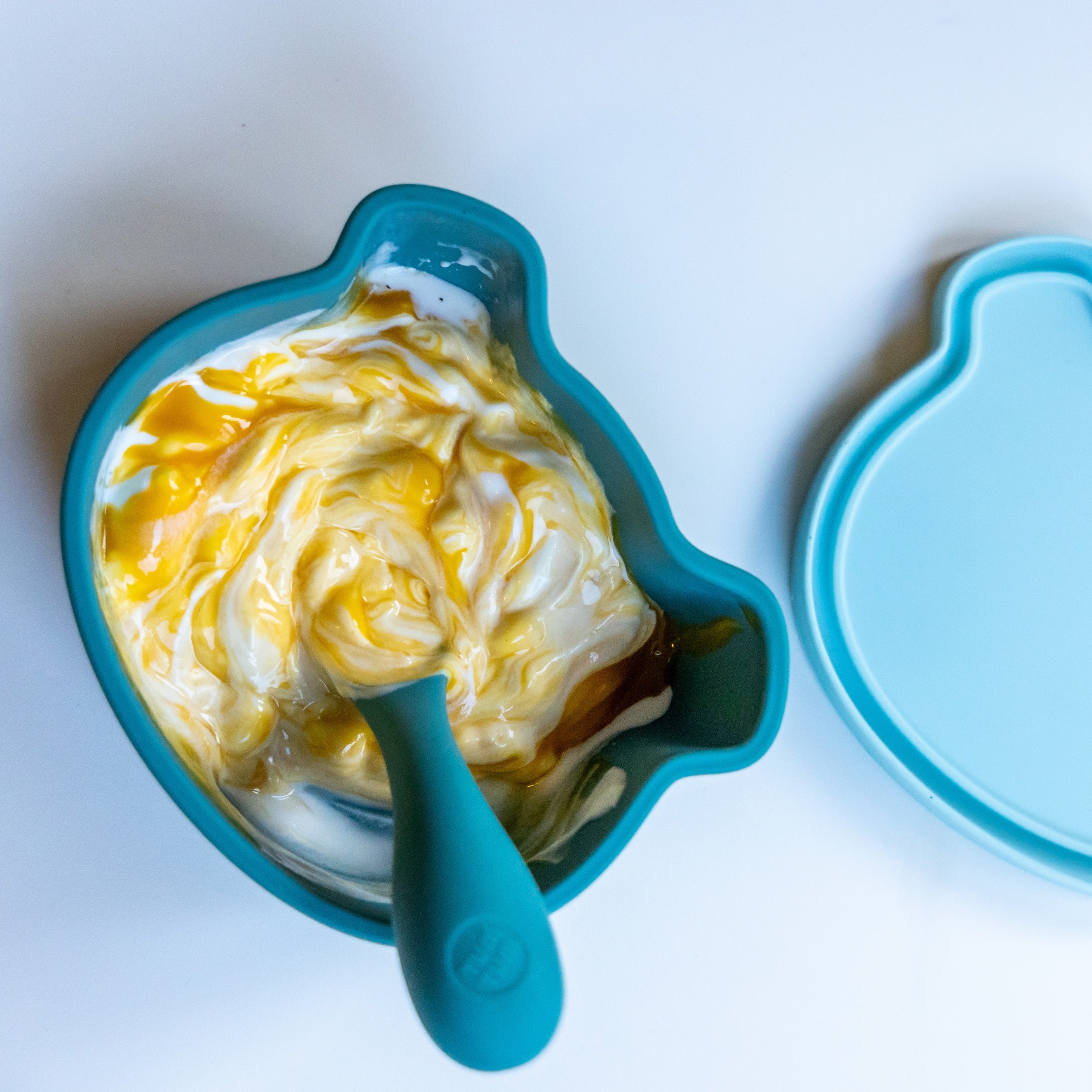 Tum Tum Bowls & Plates Baby Suction Bowl & Spoon Set bol ventouse bleu