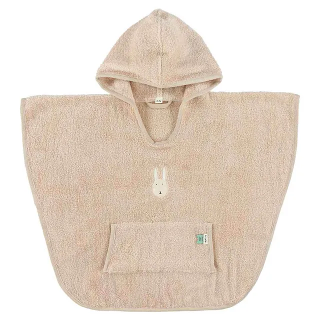 Trixie Baby Ponchos Aura Rabbit poncho de bain en coton bio