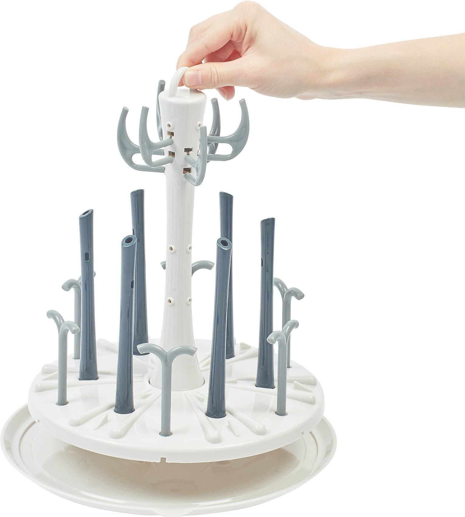 Babymoov Nutribaby Duo Meal égouttoir à biberons compact 6 biberons