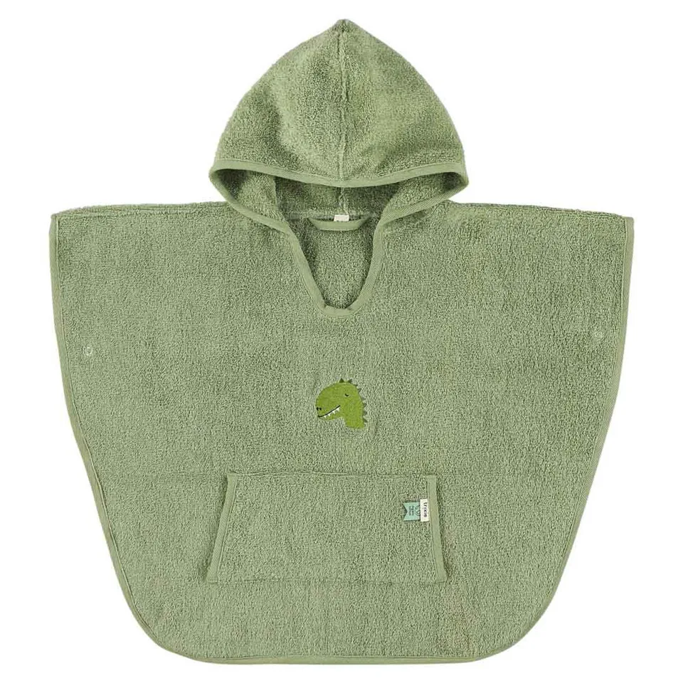 Trixie Baby Aura Poncho Dino coton biologique
