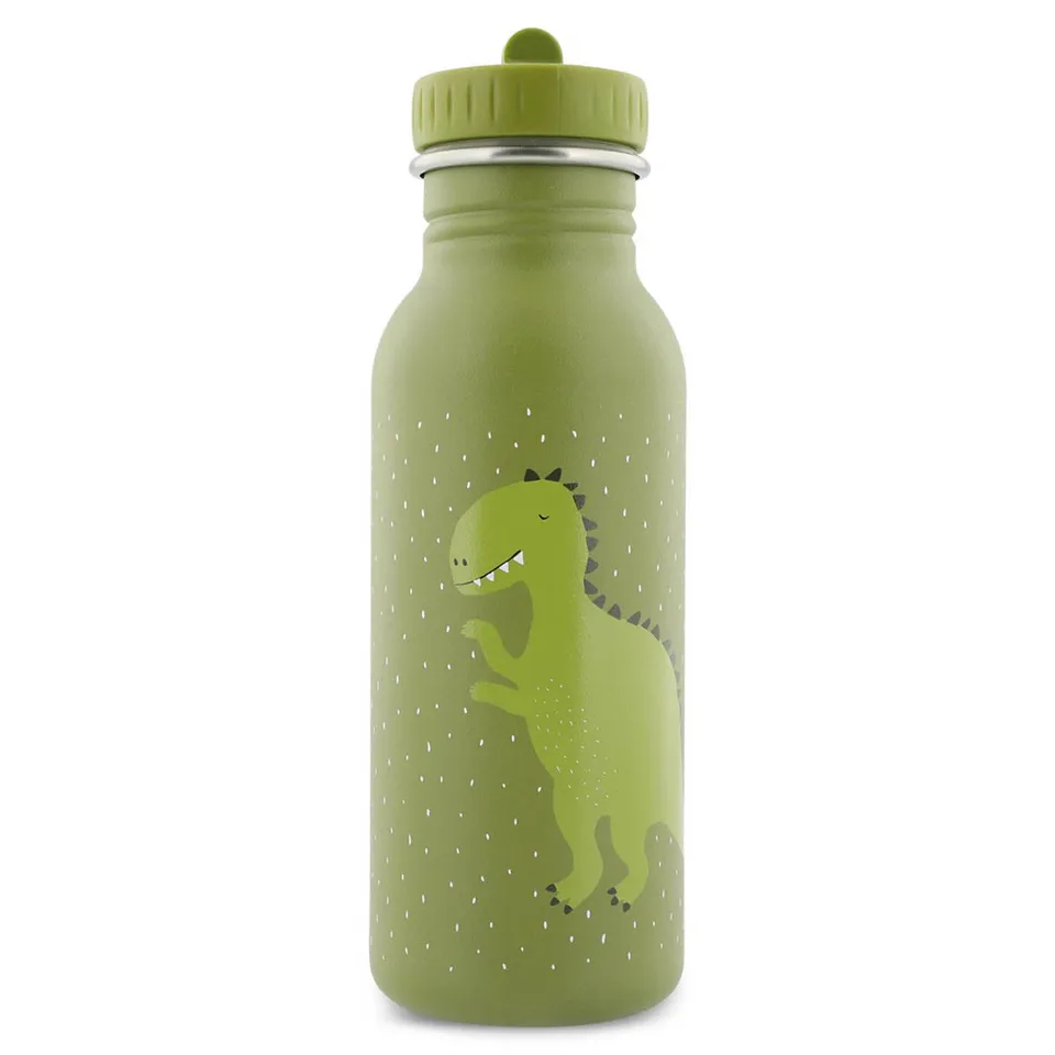 Trixie Baby En déplacement Mr. Dino gourde 500 ml en acier inoxydable