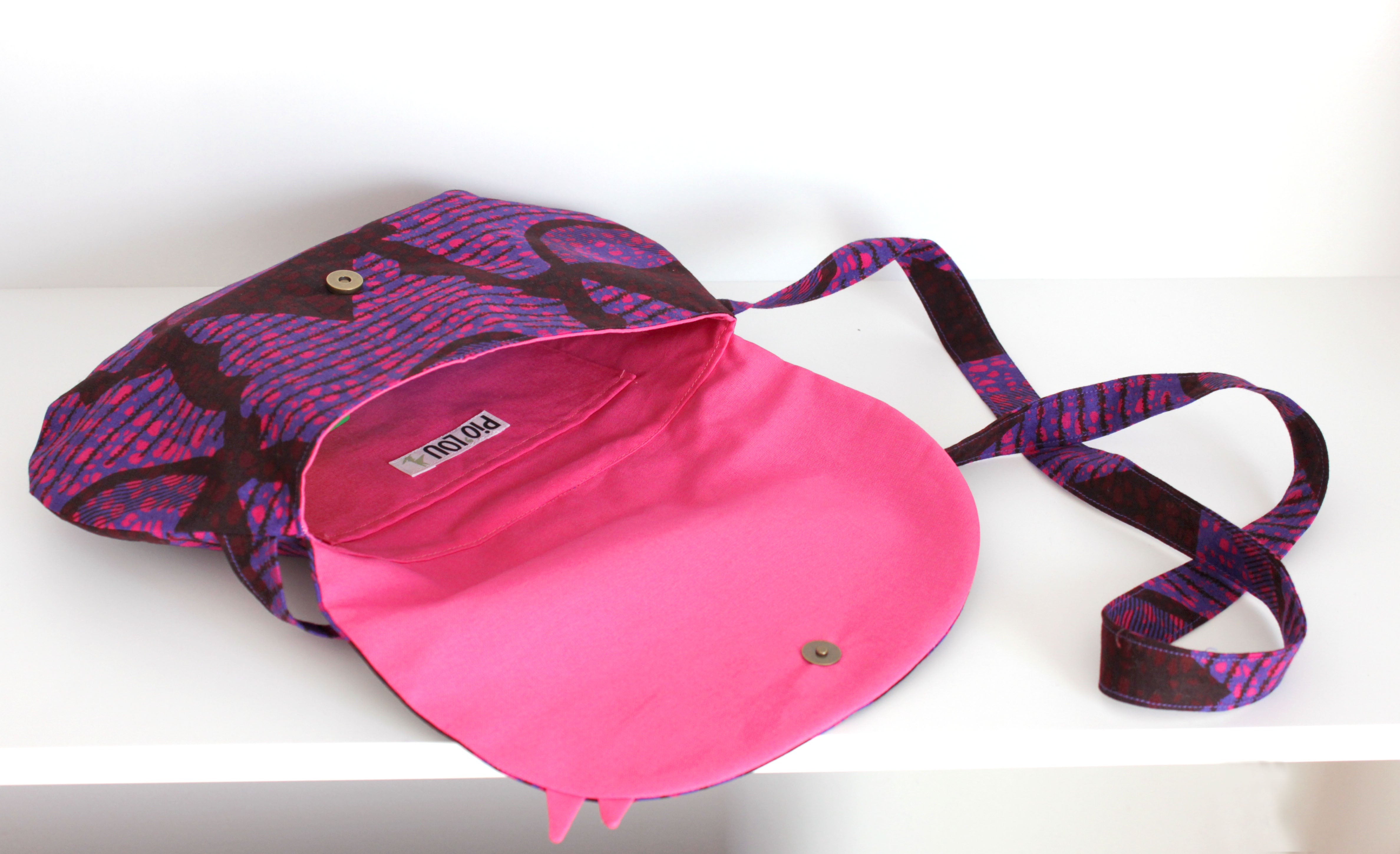 Piolou Le Sac Sac a main wax violet sac à main