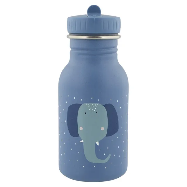 Trixie Baby En déplacement Gourde 350 ml - Mrs. Elephant en inox