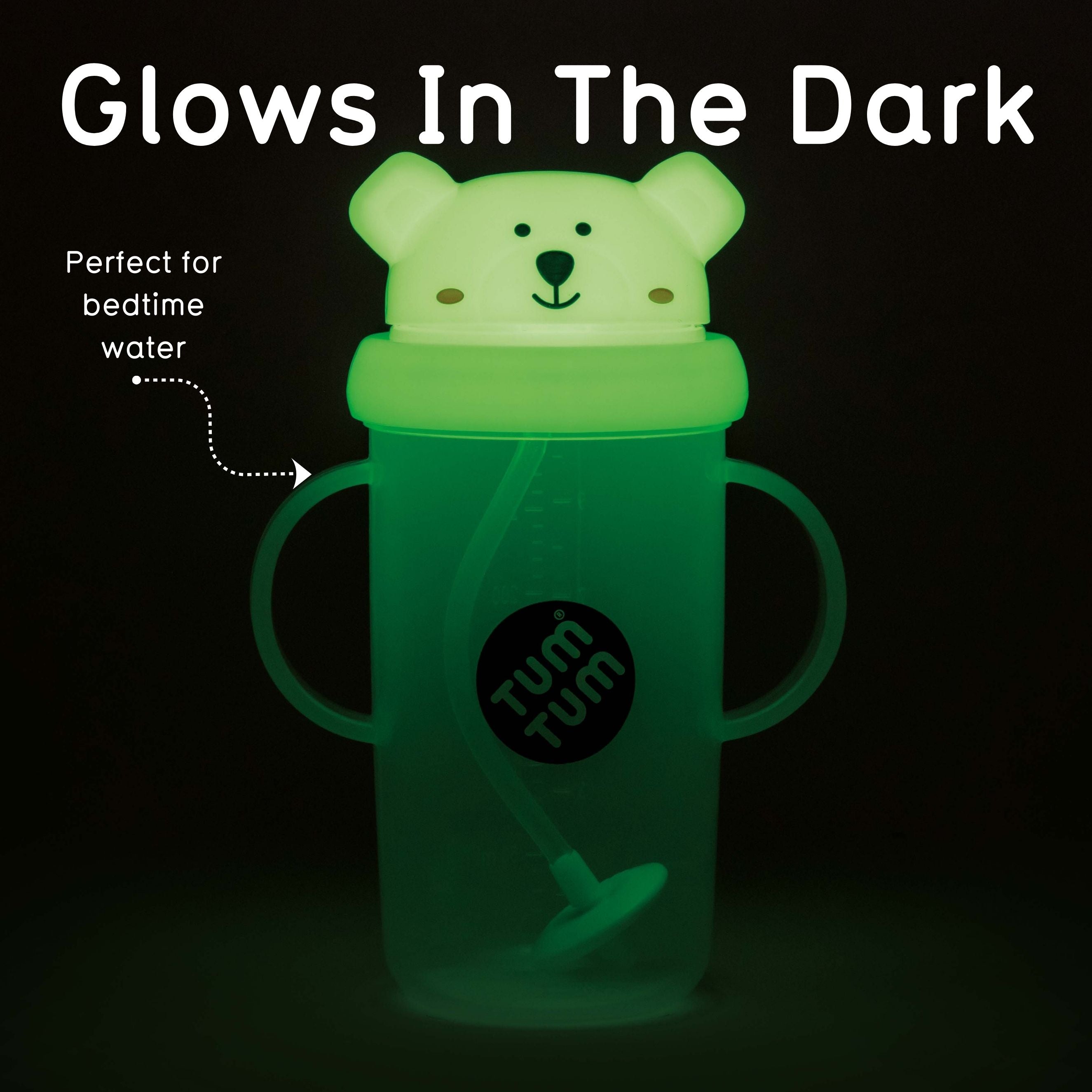 Tum Tum Cups Tall Tippy Up tasse à paille lumineuse Pete Polar Bear 300 ml