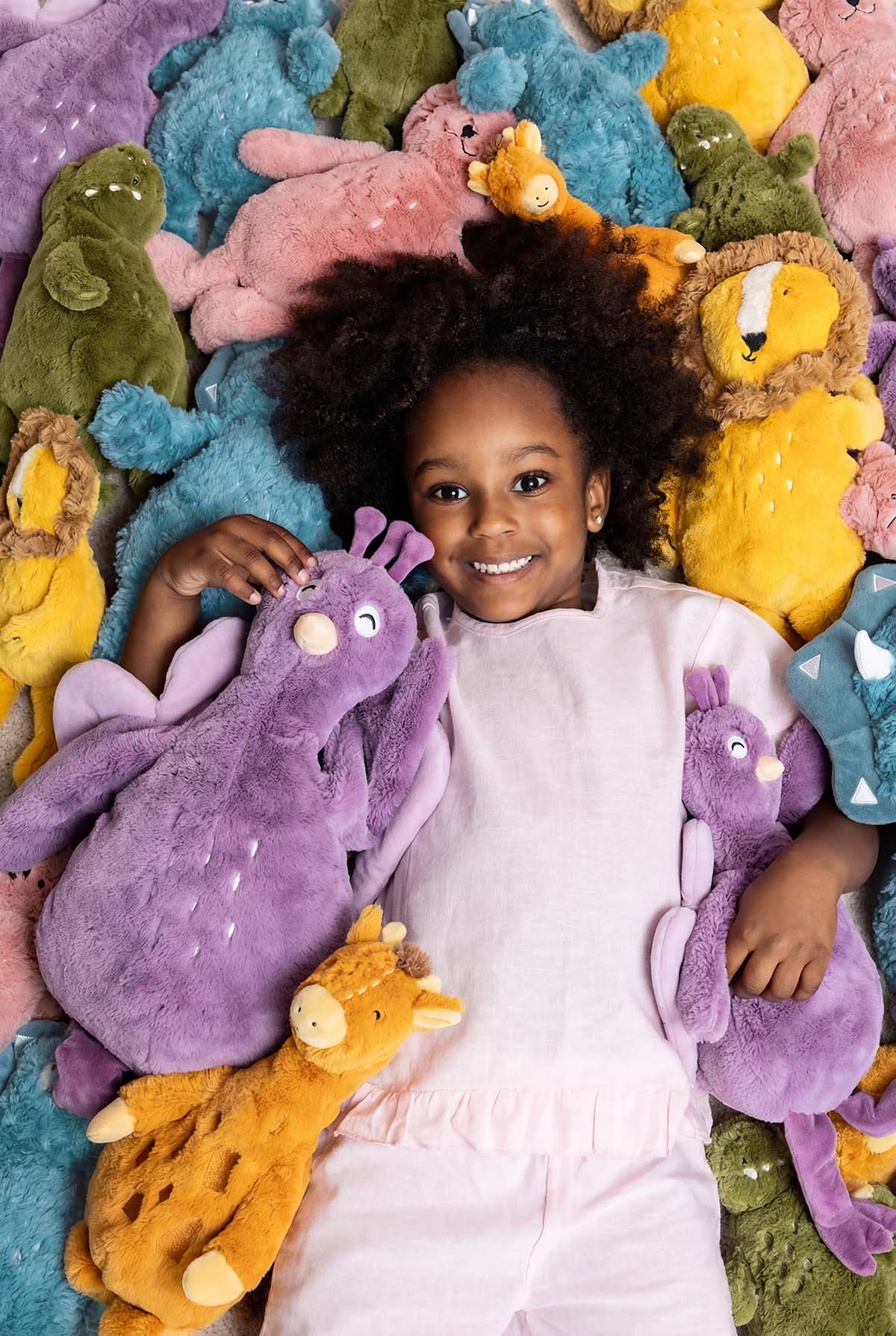 Trixie Baby Premiers jouets Mr. Dino peluche câlin