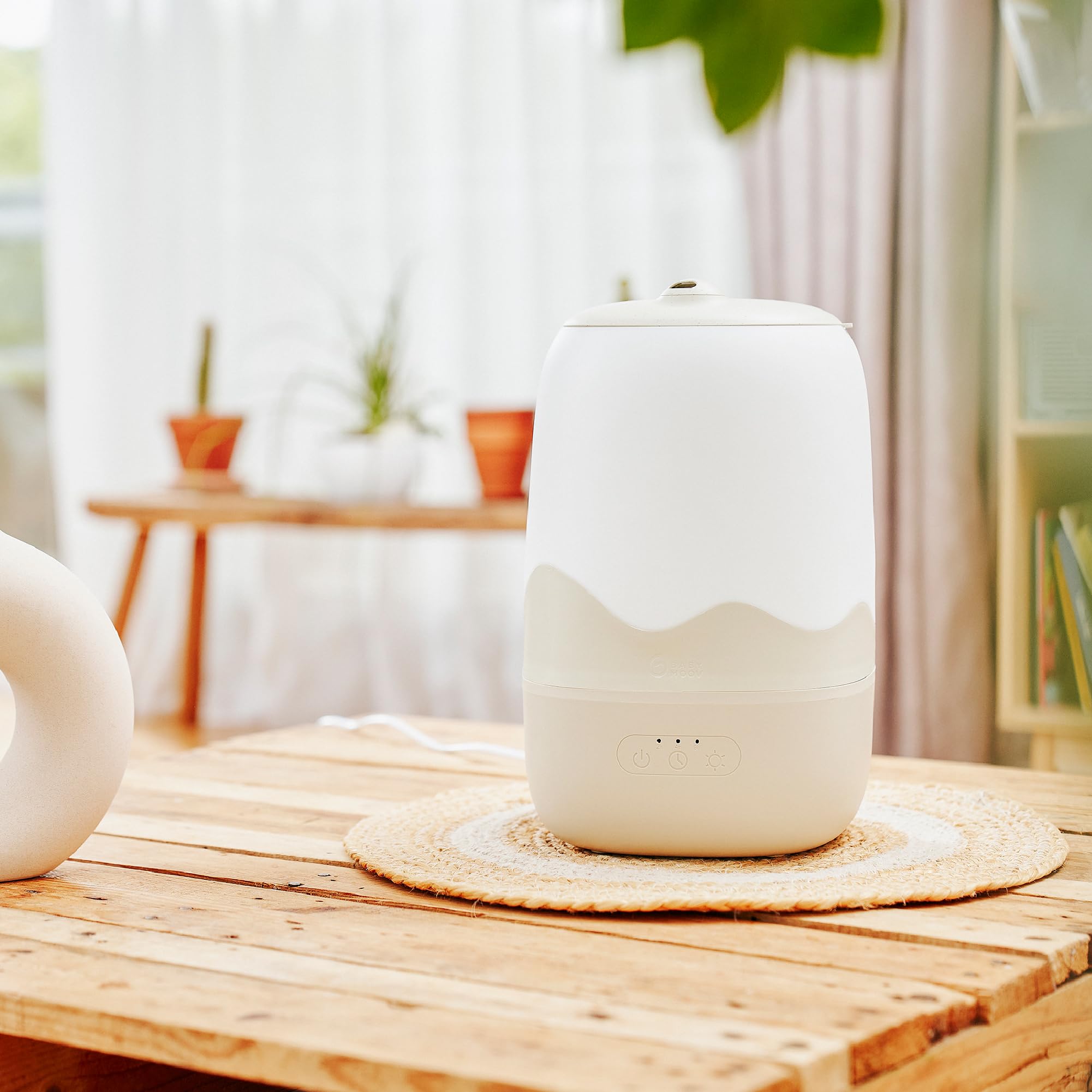 Babymoov YOO Wave humidificateur bébé vapeur froide 4 L, 26 h, silencieux