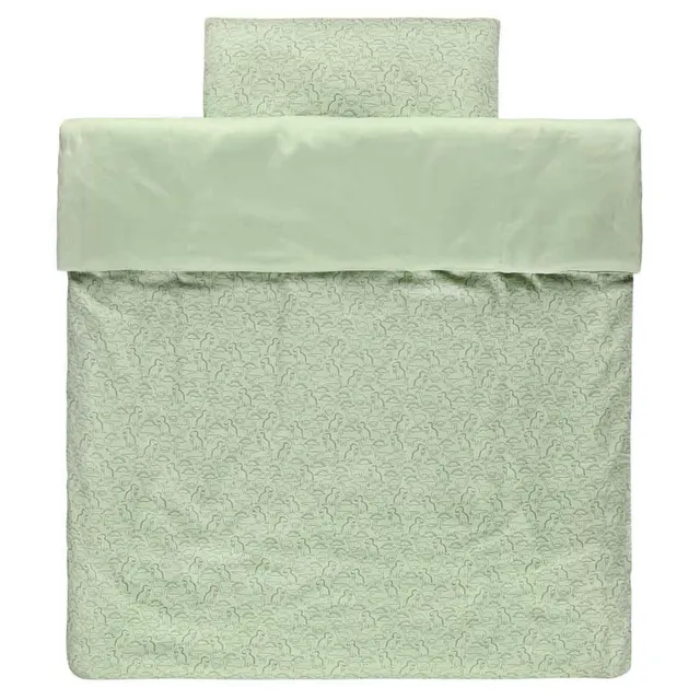 Trixie Baby Literie de bébé Daring Dino housse de couette 100x140 cm coton