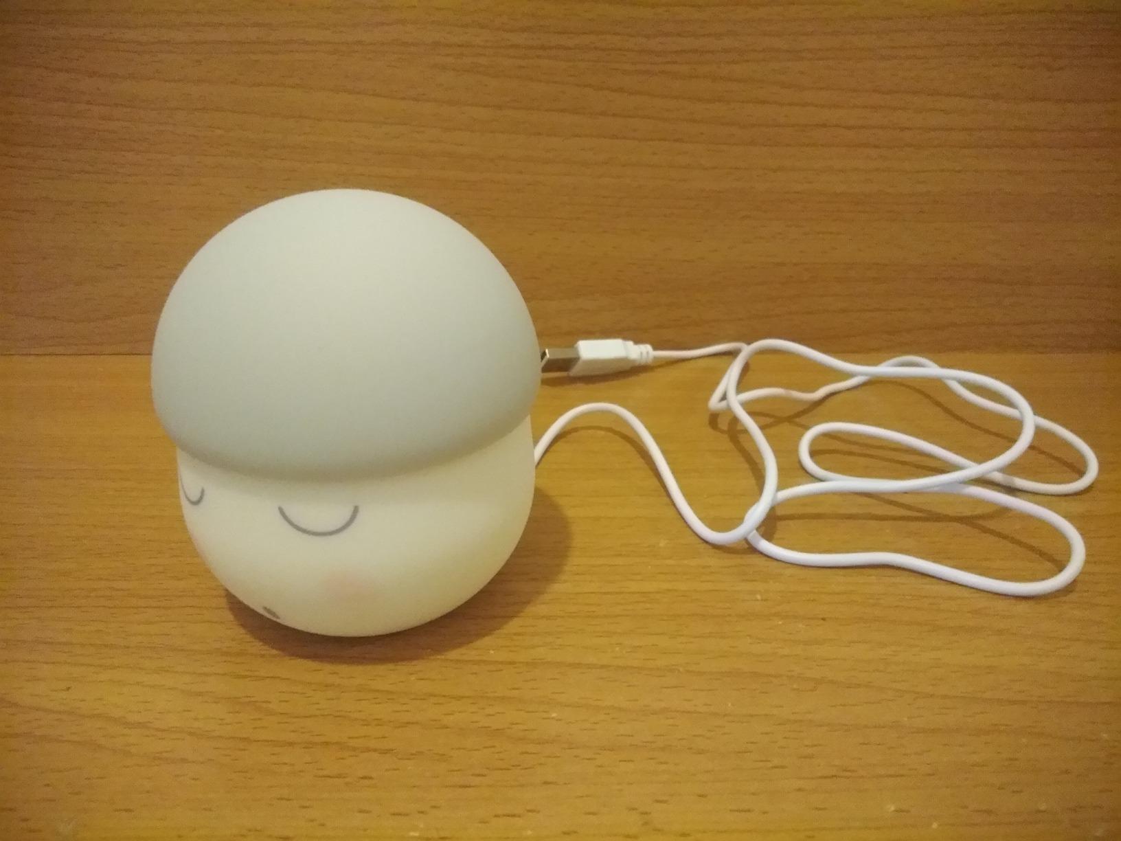 Babymoov YOO Squeezy veilleuse grise rechargeable 200 h
