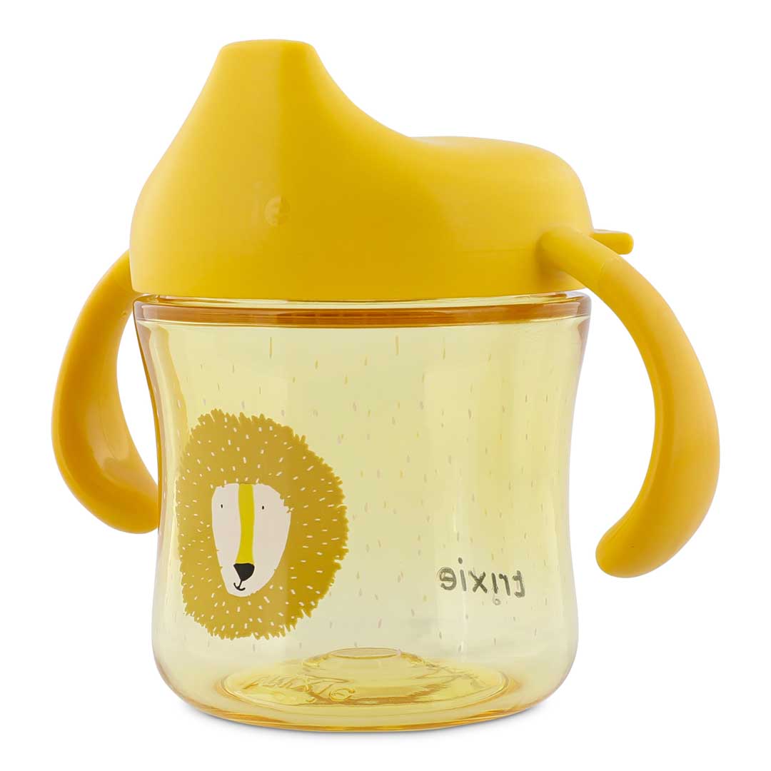 Trixie Baby Tasses et gobelets Tasse d'apprentissage avec poignées Mr. Lion, anti-fuite