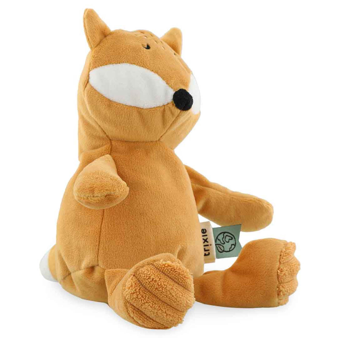 Trixie Baby Premiers jouets peluche bébé Mr. Fox en velboa recyclé