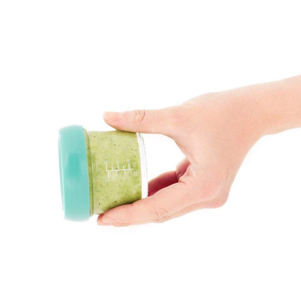 Babymoov Isy / Babybols pots de conservation en verre 4 × 100 ml et 4 × 220 ml