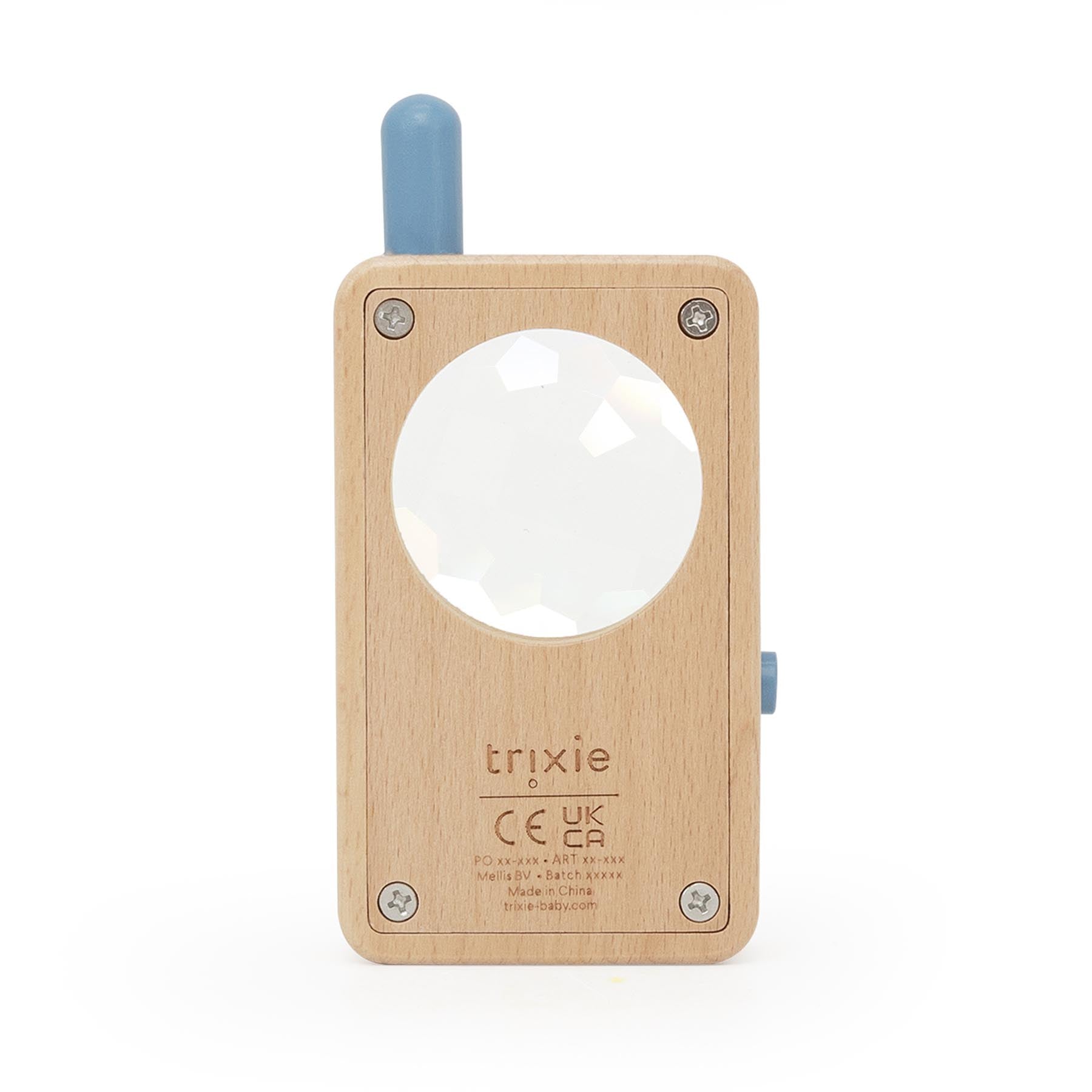 Trixie Baby Jeu symbolique Talkie-walkie en bois Mr. Triceratops