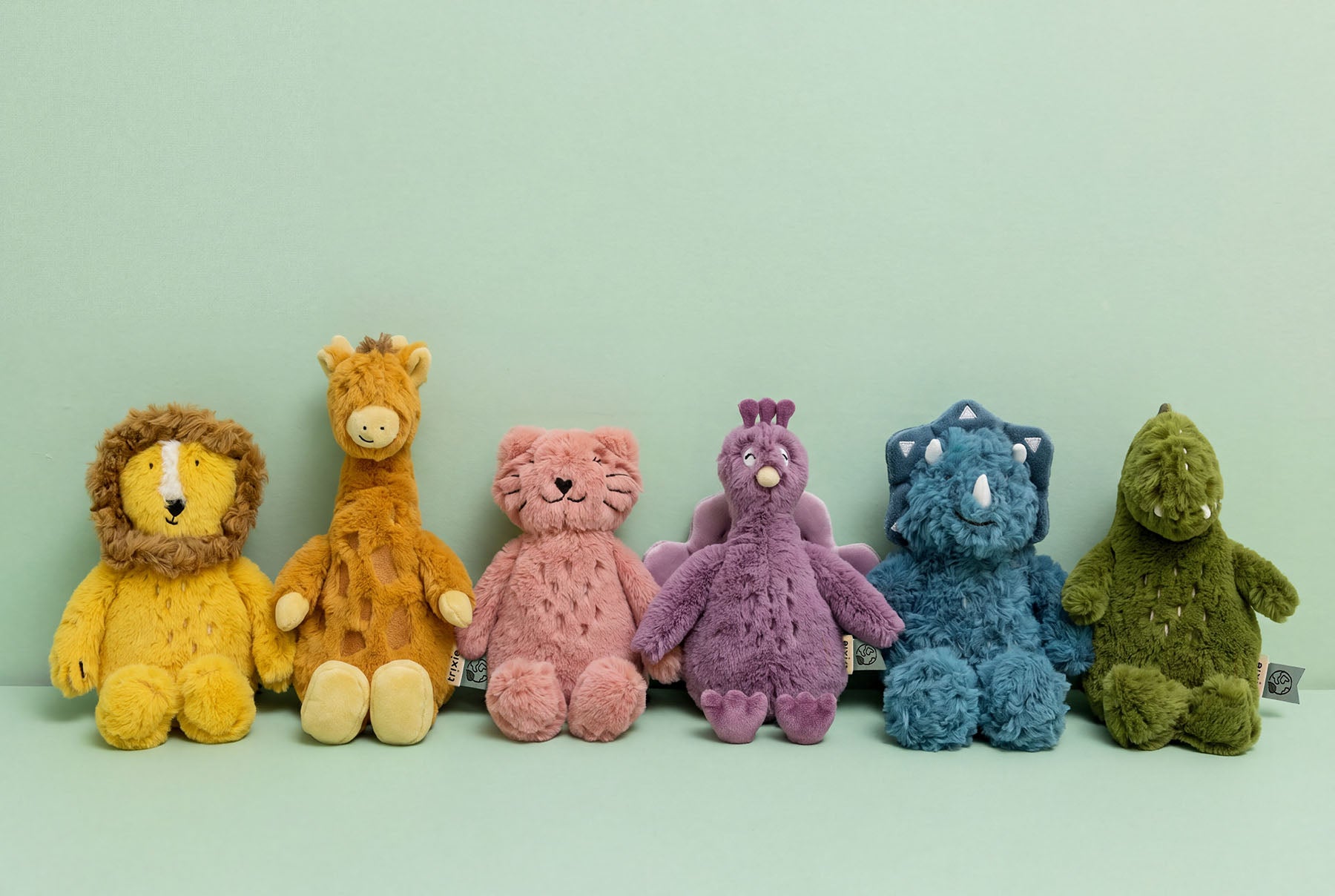 Trixie Baby Premiers jouets Mr. Dino peluche câlin