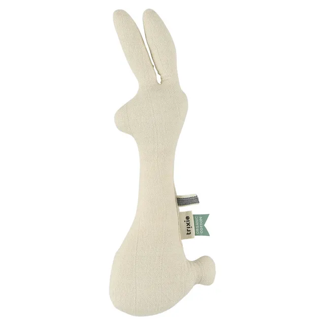Trixie Baby Premiers jouets Lapin - Bliss Beige hochet
