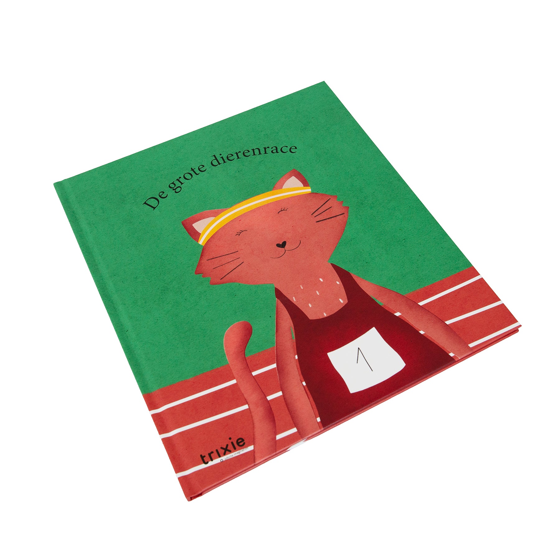 Trixie Baby Jeux, puzzles & livres Livre de conte La grande course des animaux NL
