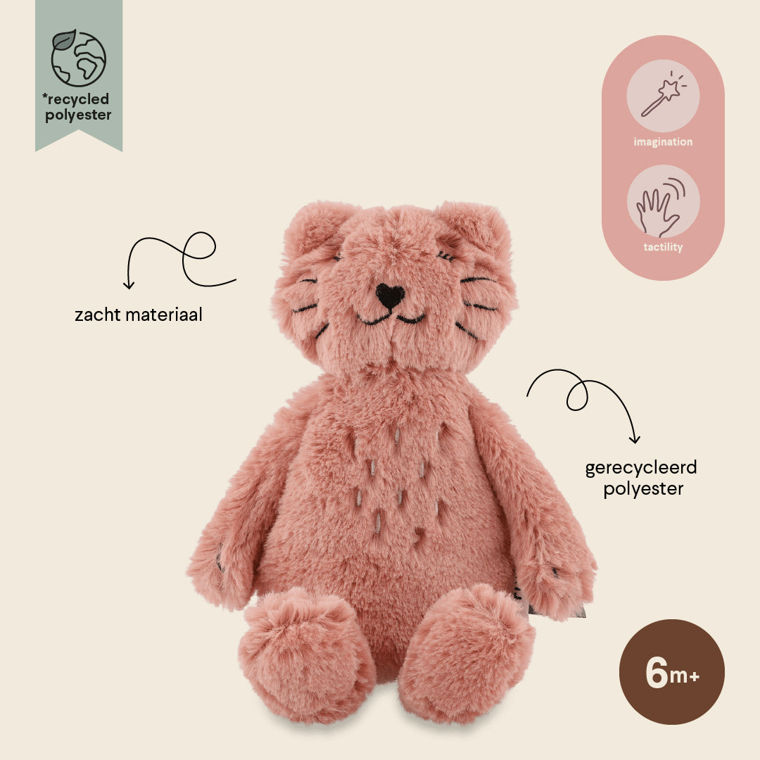 Trixie Baby Premiers jouets Mrs. Cat peluche bébé