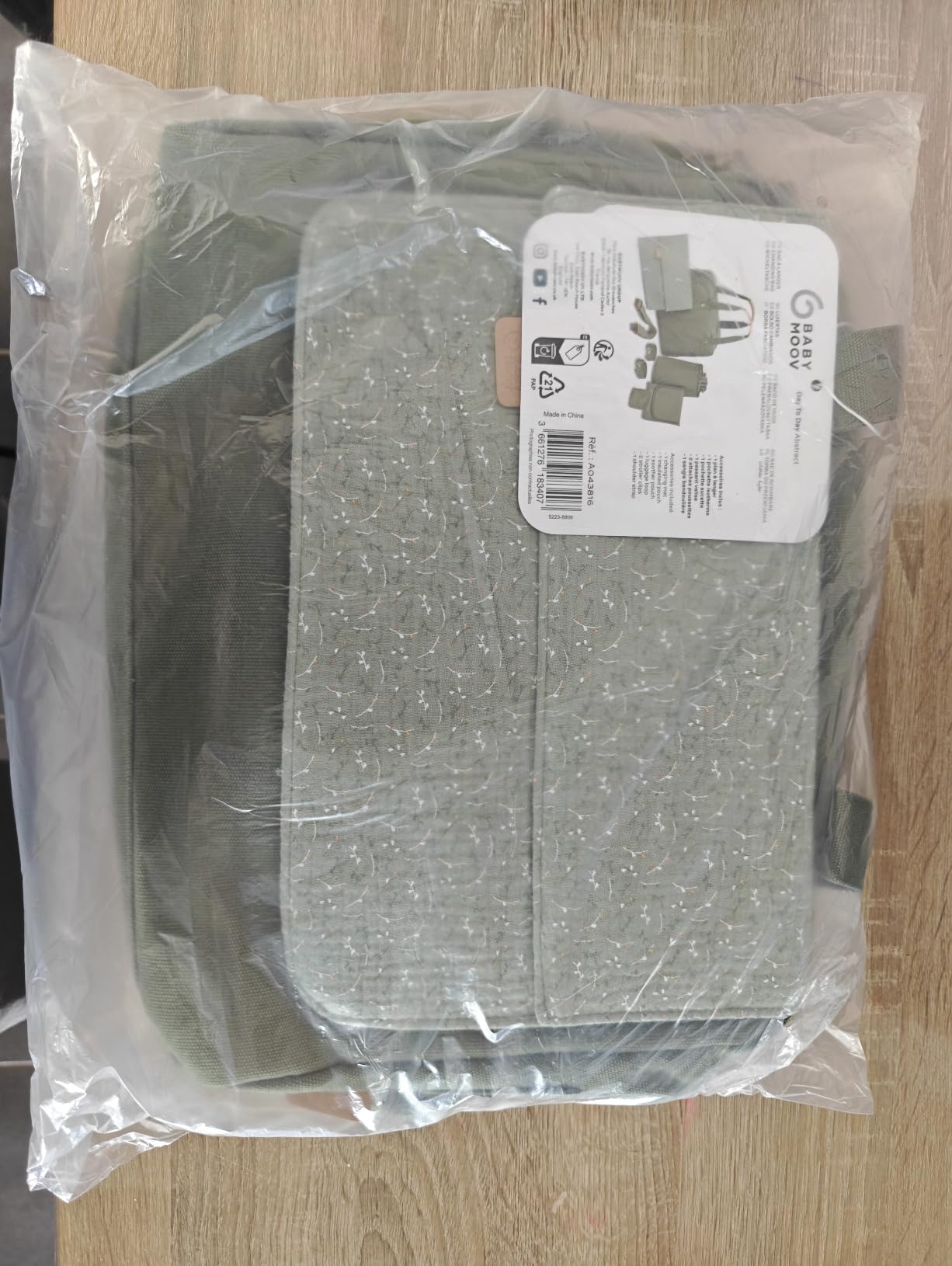 Babymoov Moov / Moov & Day to Day sac à langer 23 L Palm 2 en 1