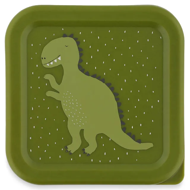 Trixie Baby Boîtes à goûter et boîtes repas Boîtes à goûter 3 pièces Mr. Dino