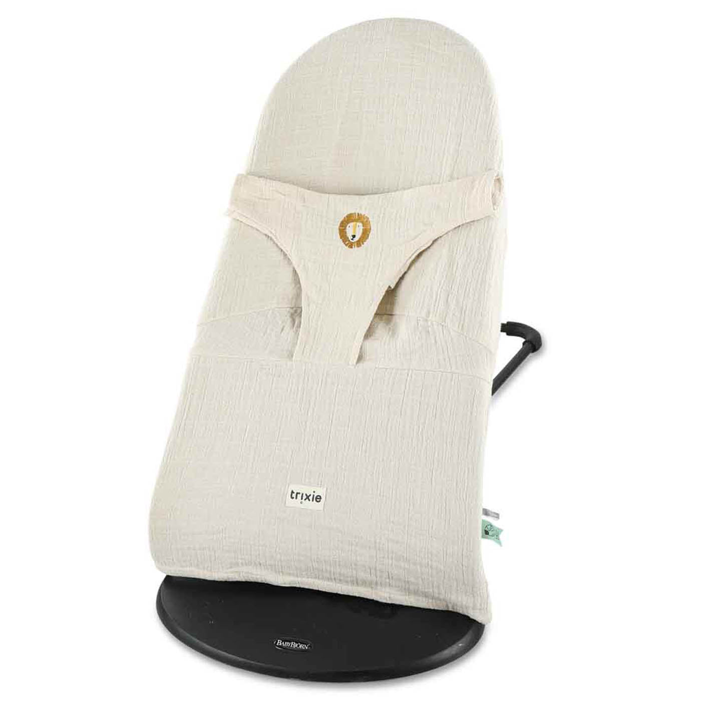 Trixie Baby Housses de protection relax Housse de protection relax Babybjörn Bliss Beige Mr. Lion coton