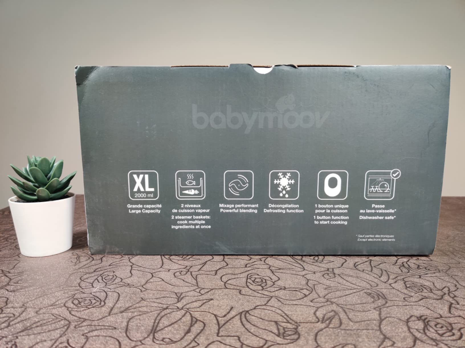 Babymoov Nutribaby One robot cuiseur bébé 2 L vapeur