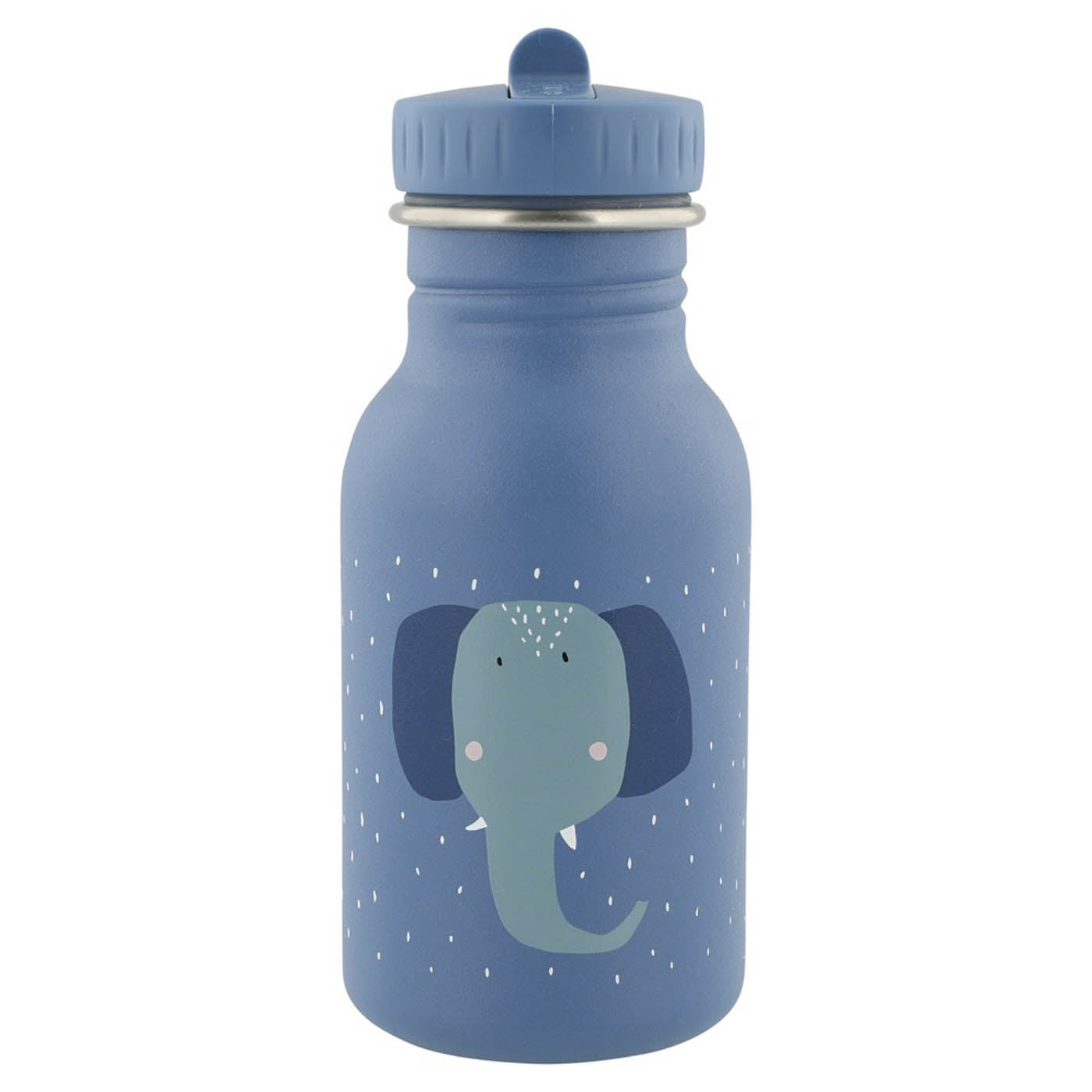 Trixie Baby En déplacement Gourde 350 ml - Mrs. Elephant en inox