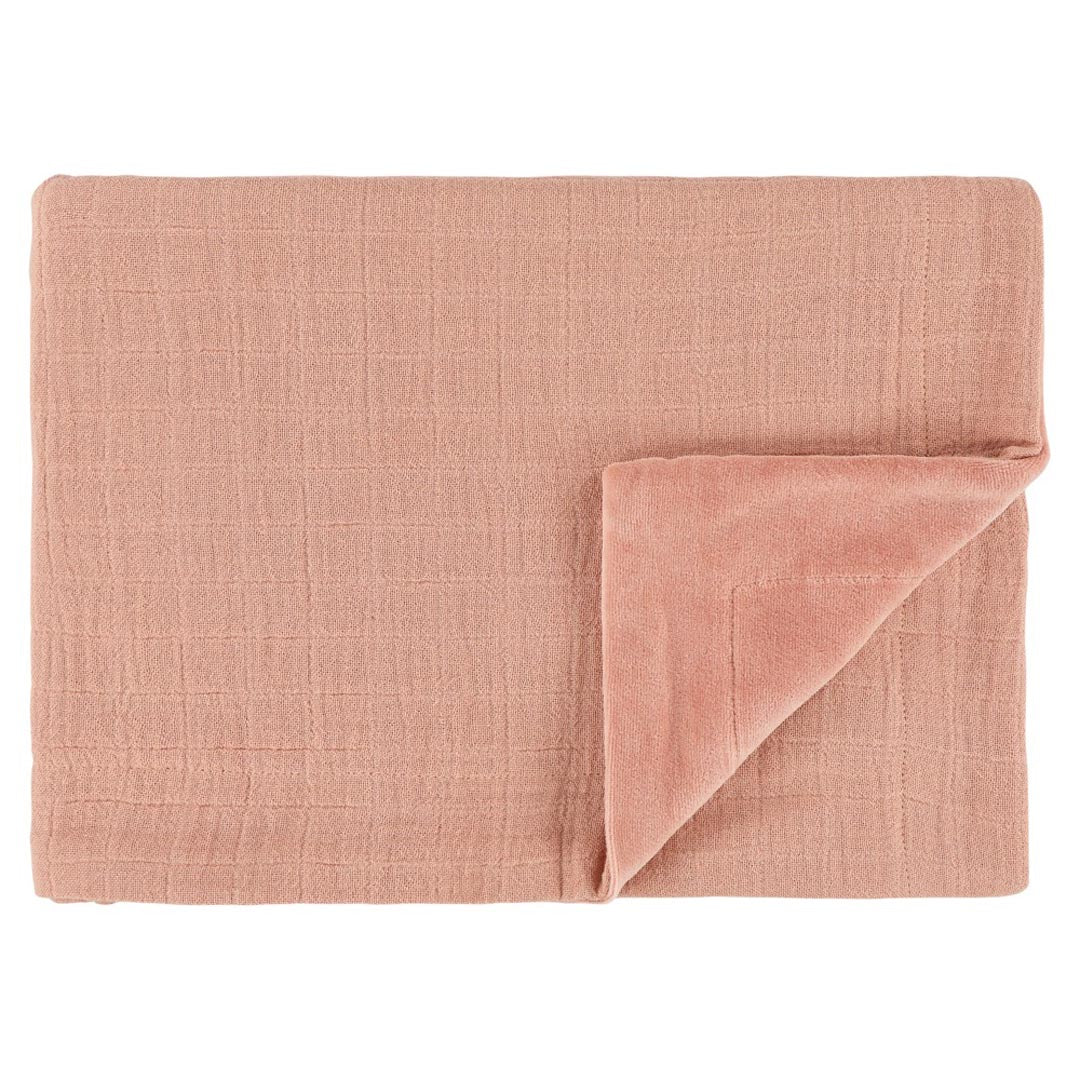 Trixie Baby Literie de bébé Couverture polaire 75 x 100 cm Bliss Coral douce