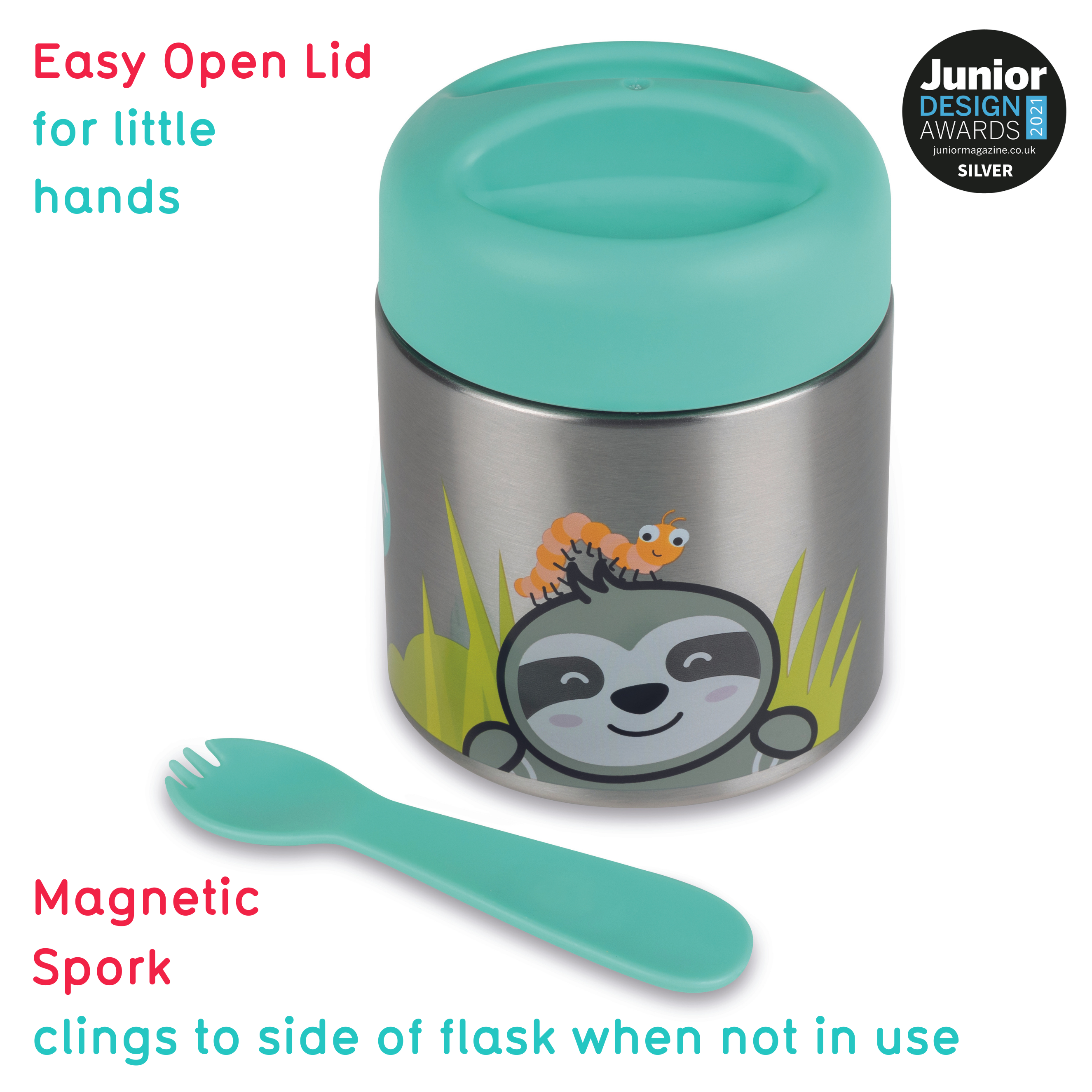 Tum Tum Food Flasks Stanley Sloth thermos enfant 300 ml