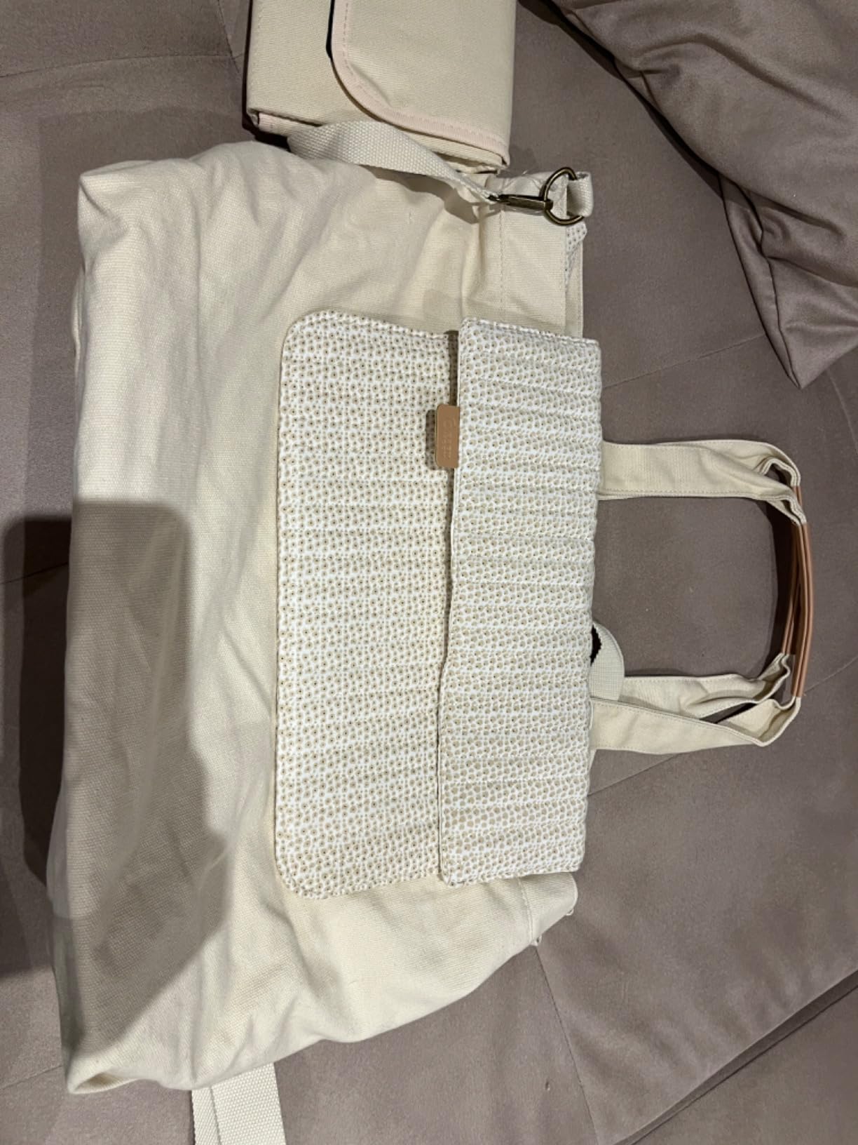 Babymoov Moov Tote Bag sac à langer 40 L Bouclettes Camel
