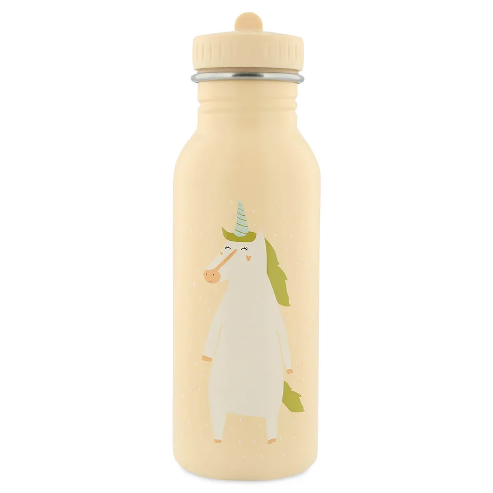 Trixie Baby En déplacement Gourde 500ml - Mrs. Unicorn en acier inoxydable