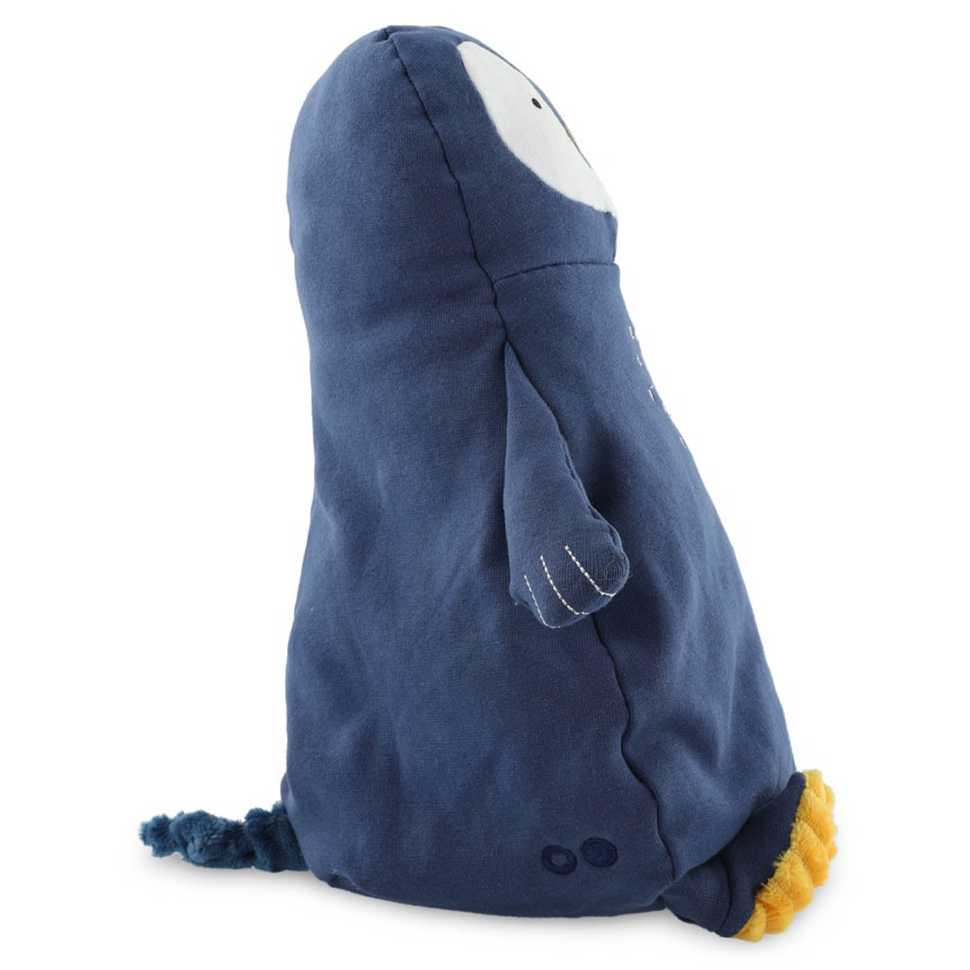 Trixie Baby Premiers jouets Mr. Penguin grande peluche 38 cm coton biologique