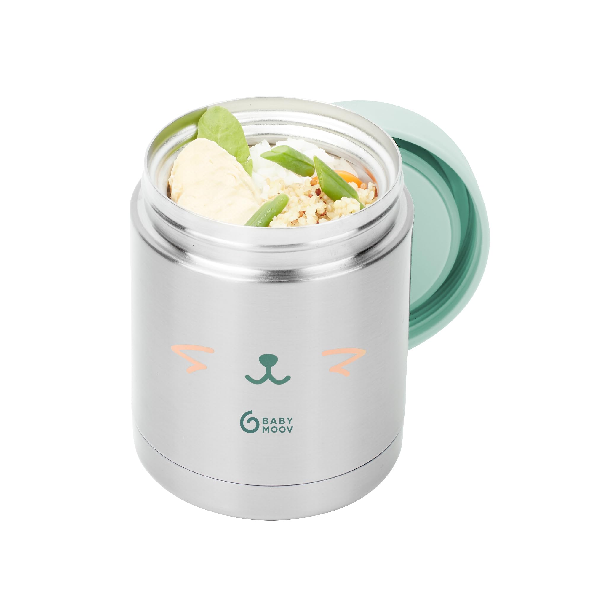 Babymoov Isy / Babybols EAT'S ISY boîte isotherme 350 ml inox hermétique