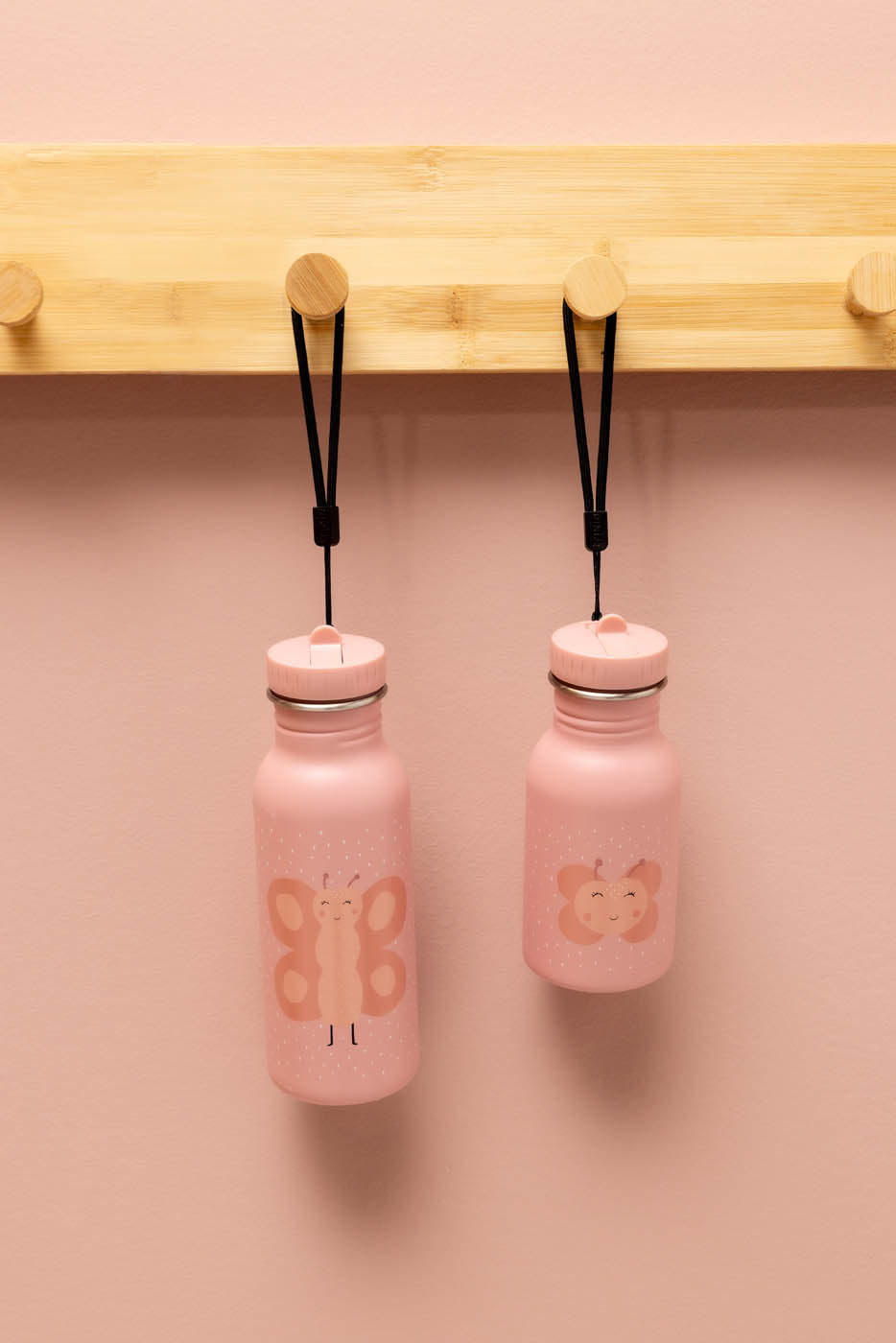 Trixie Baby En déplacement Mrs. Butterfly gourde 500 ml inox