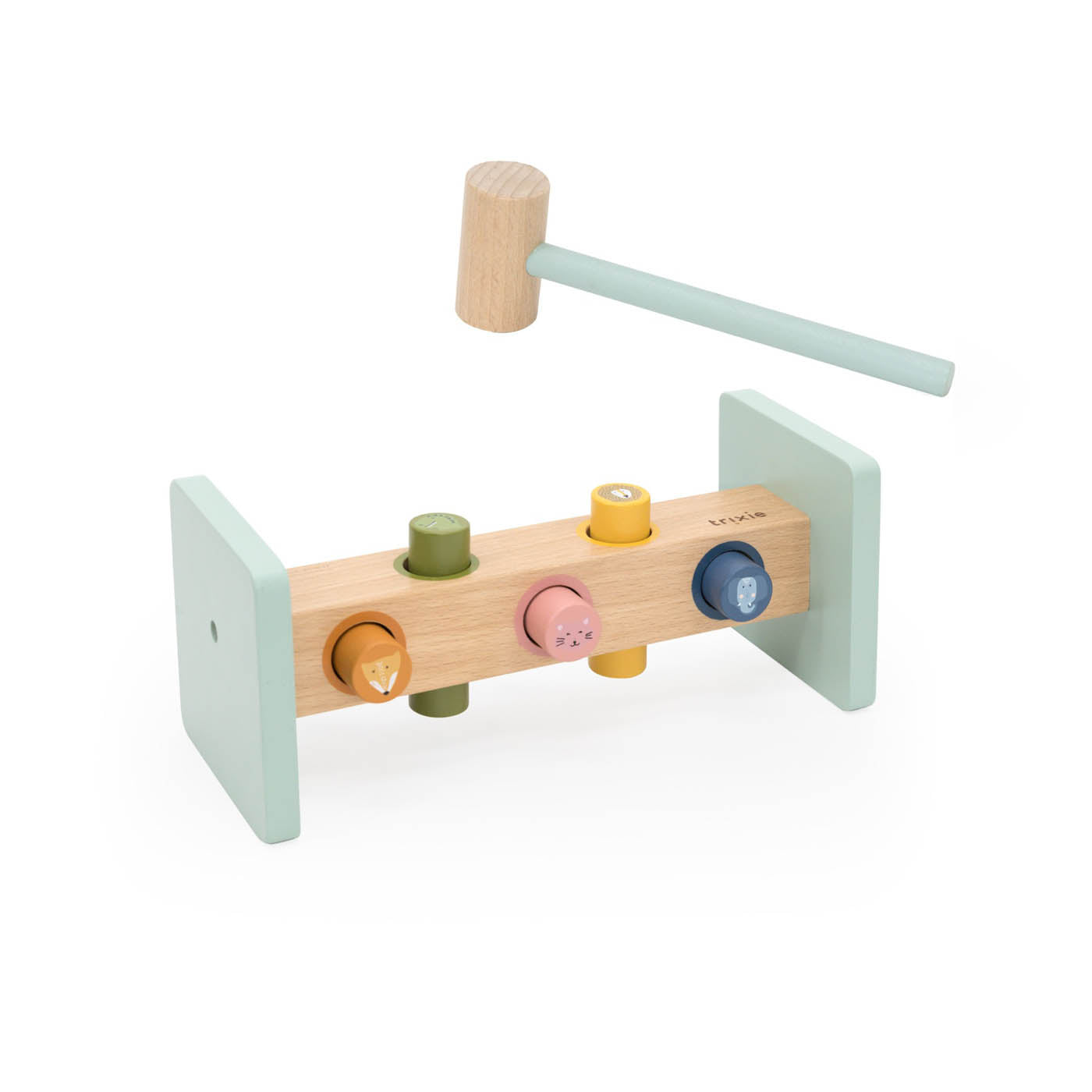 Trixie Baby Jouets d'activités jeu de marteau en bois